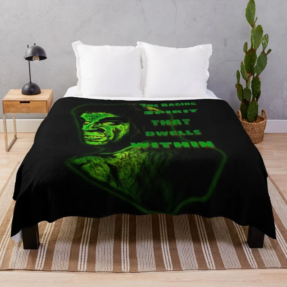 

The Raging Spirit Throw Blanket Color Fast Cozy Throw Blanket
