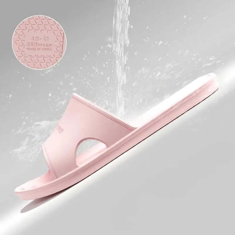Women's Slippers for Women Summer Home Indoor Bath Non-Slip Home Bathroom Soft Bottom Home Couple Slippers for Women image 5