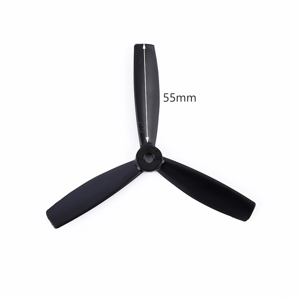 2 pares 5045 5x4.5x3 5 Polegada 3 hélice do ccw do cw da lâmina para o motor 2205 2204 do quadcopter do zangão do fpv