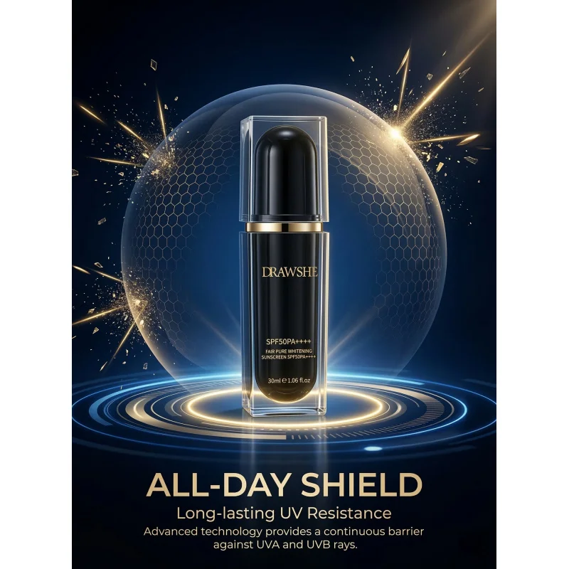 

Солнцезащитный крем SPF 50 PA++++, без масел и жирных добавок, водостойкий, для лица, для всех типов кожи, защита от UVA/UVB.