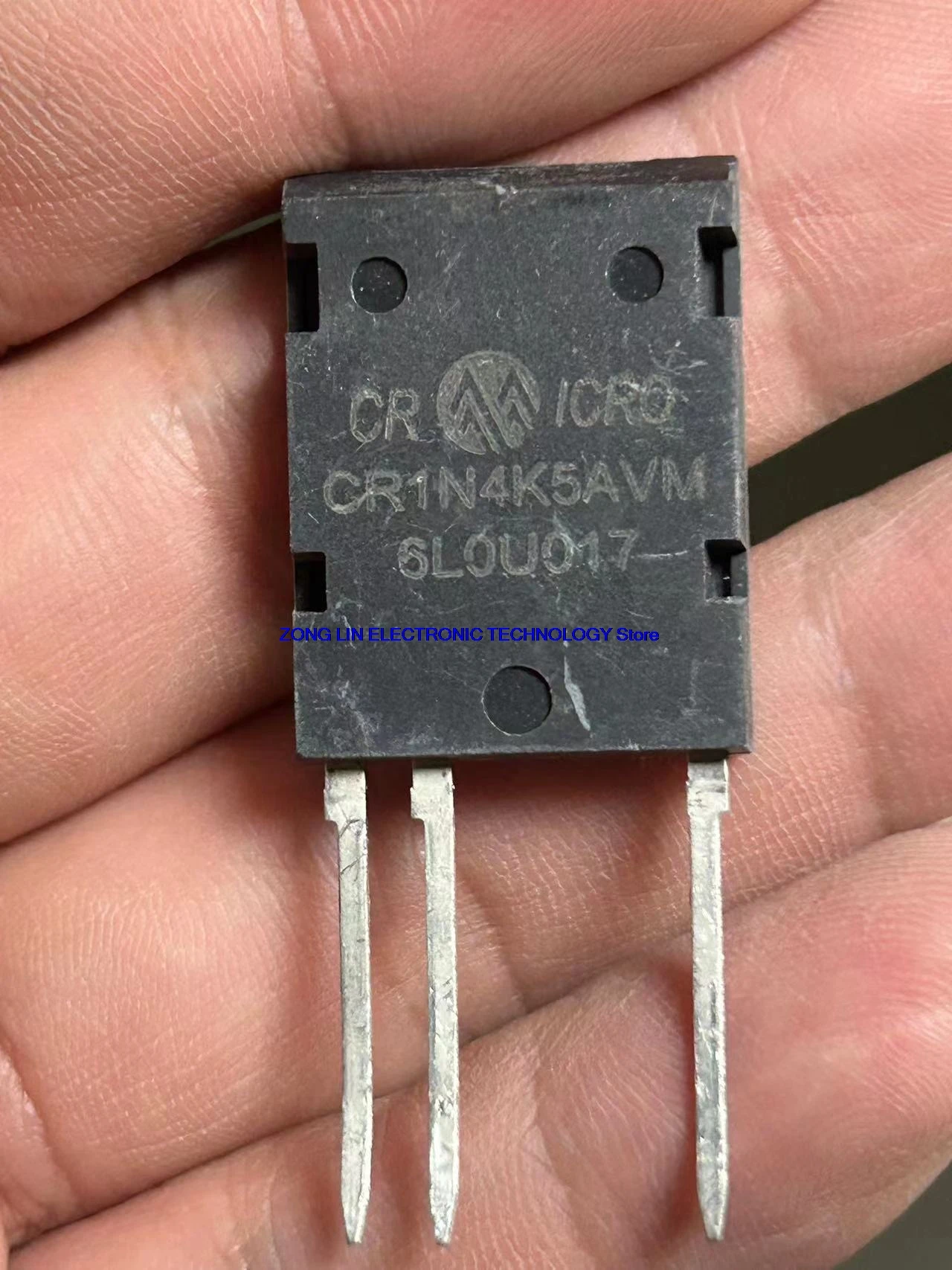 

Высоковольтный мощный полевой транзистор CR1N4K5AVM, аналог IXTF1N450, 1 шт. - 1 лот.