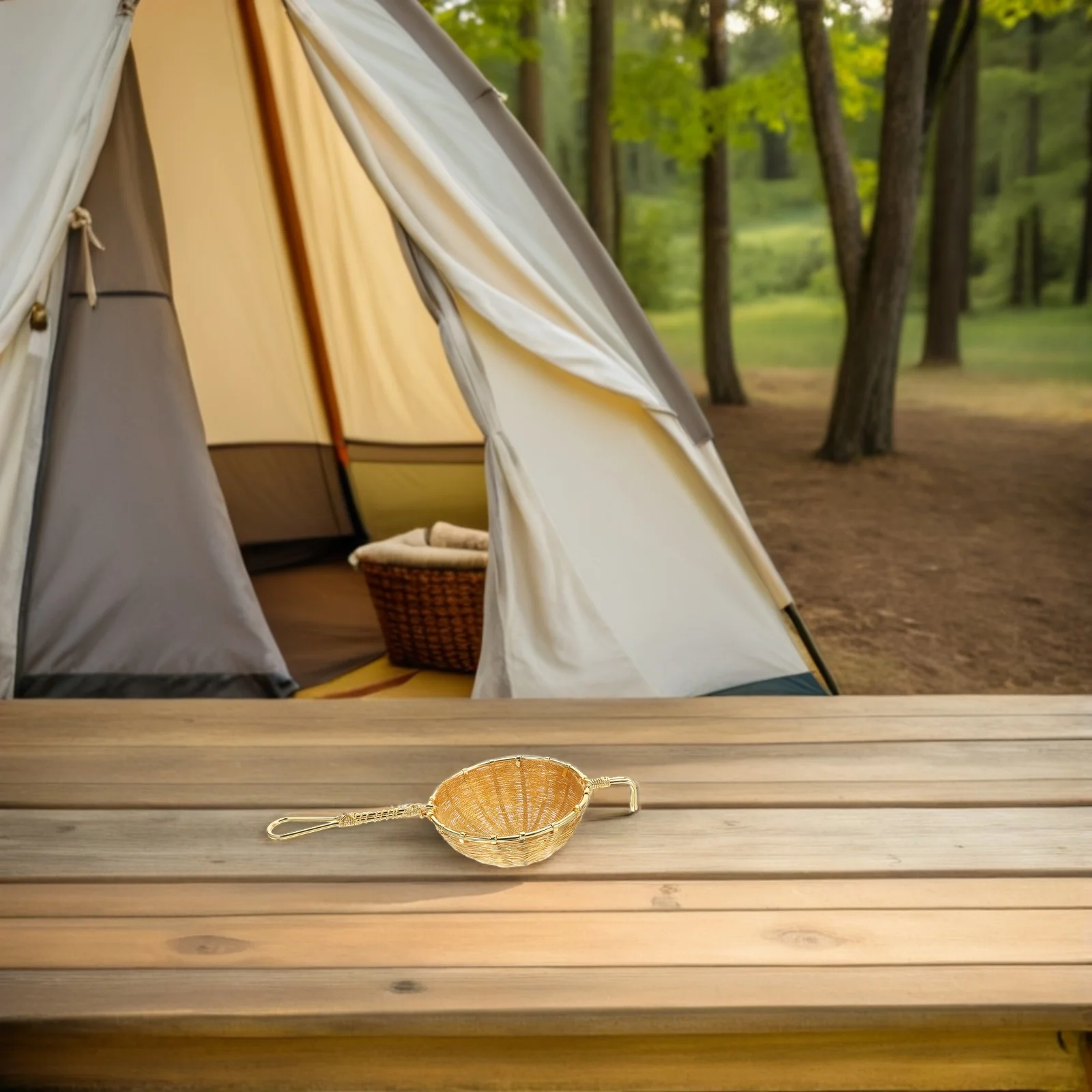 

Copper Tea Strainer Japanese Style Fine Mesh Loose Leaf Tea Infuser Filter Reusable Drink Strainer for Home Office Cocktail