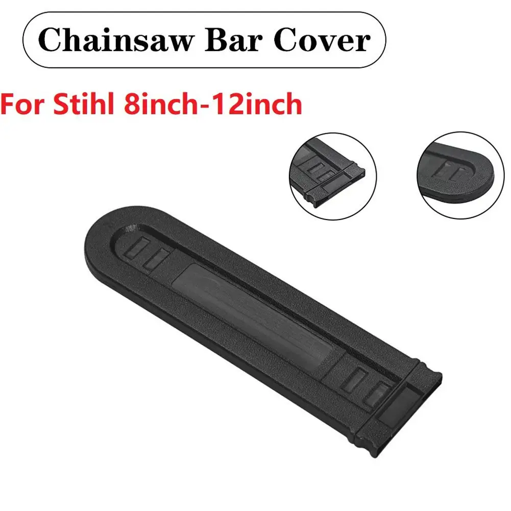 2PCS Chainsaw Bar Cover Scabbard Guard with Guide Plate for Effective Protection Against Rust and Scratches on Chainsaw Bars