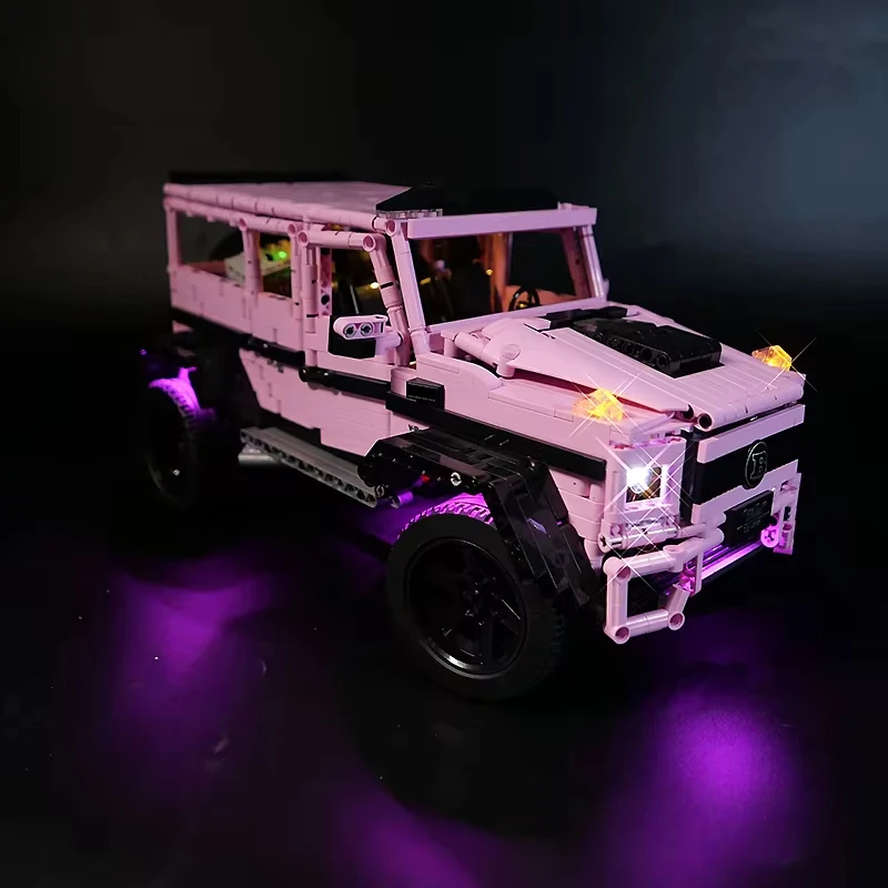 RC DIY LED 조명 키트, LEGO J903 테크니컬 럭셔리카 로고 빌딩 블록 세트 (LED 조명만, 블록 모델 없음)