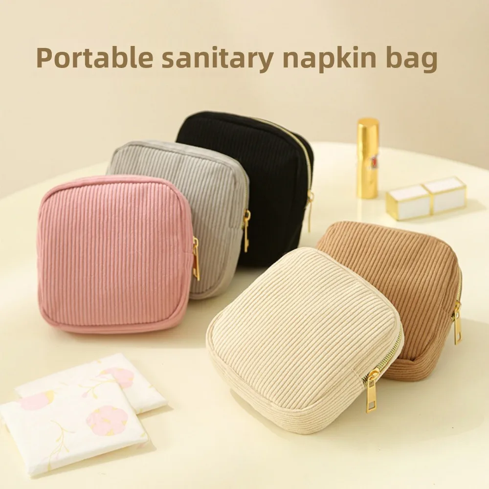 Neue Mini Make-Up Lippenstift Tasche Reise Veranstalter Taschen Damenbinden Fall Kleine Tasche Kosmetische Lagerung Beutel Frauen