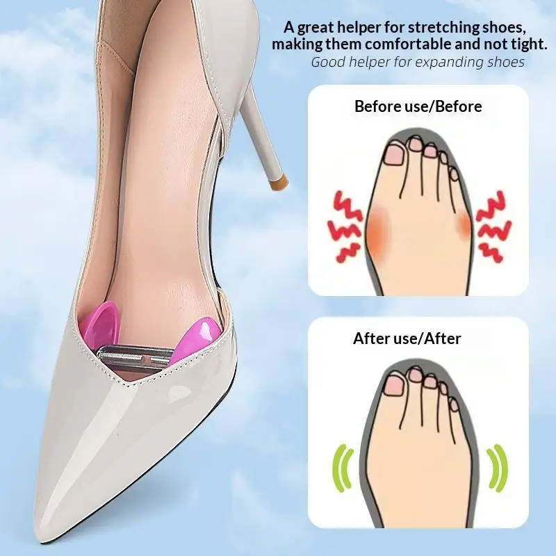 Portable Mini Shoes Stretchers Men Women Shoe Trees Unisex Shoes Support Shoe Expander Width Extender Adjustable Shoe Aid