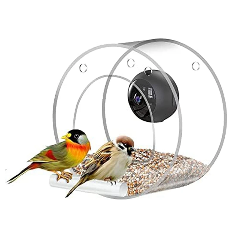 

Bird Feeder Smart Bird Feeder With Bird Watching Camera, Mobile Phone Remote Connection For Bird Watching