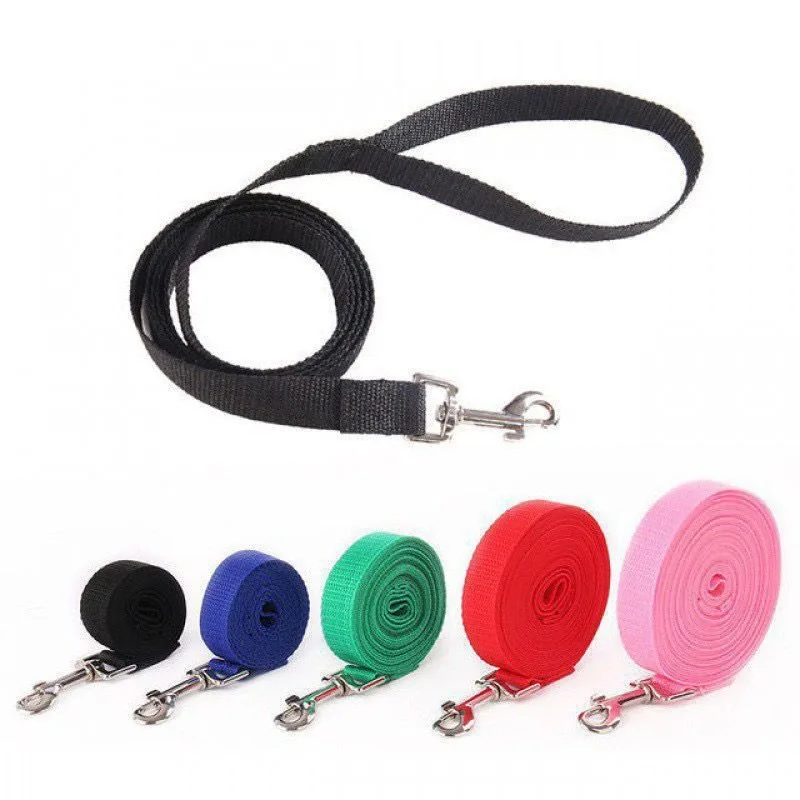 Nylon dog leash, pet dog long leash, tracking dog chain, cat leash, dog leash extended by 6 meters and 10 meters