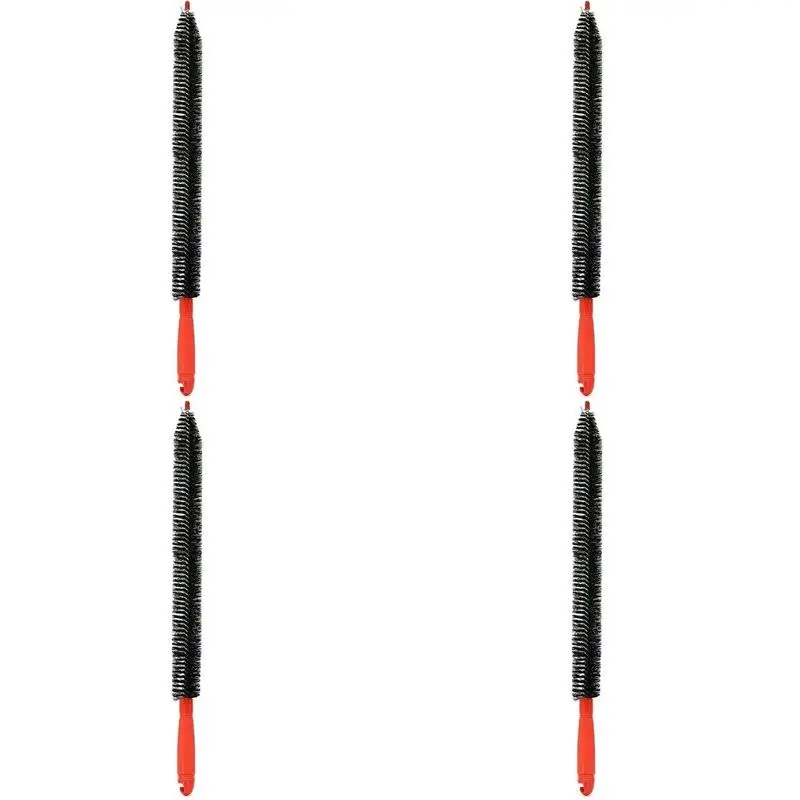 

【OFF-SHELF】4Pcs 26-Inch Long Flexible Dryer Vent Cleaner & Refrigerator Condenser Coil Brush Auger Lint Remover