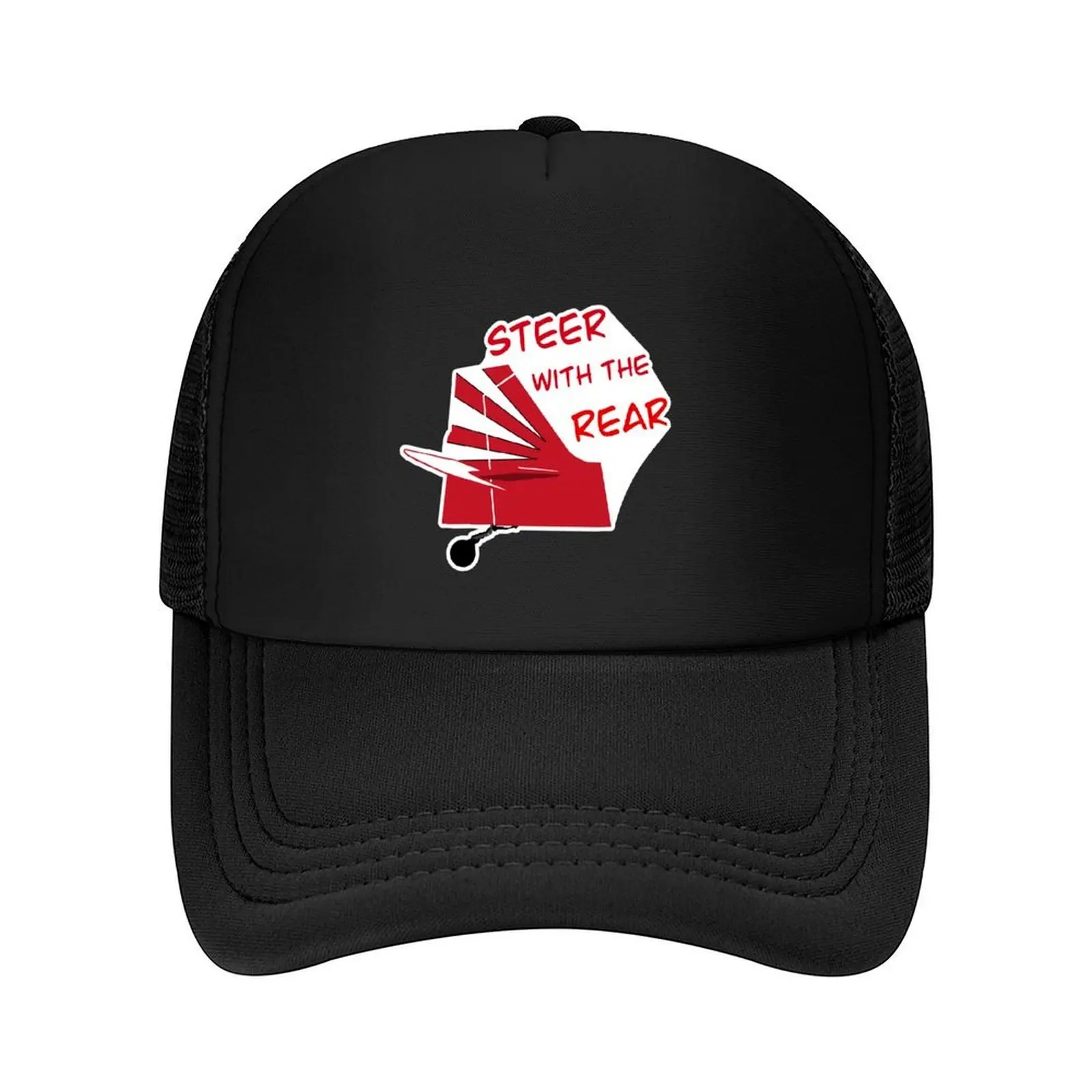 

Steer with the Rear Baseball Cap Sports Cap Snap Back Hat Rave Golf Wear For Women 2025 Men's