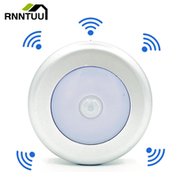 Motion Sensor LED Night Light Battery Powered Cabinet Night Lamp Bedside Lights For Bedroom Home Closet LightingHigh brightness