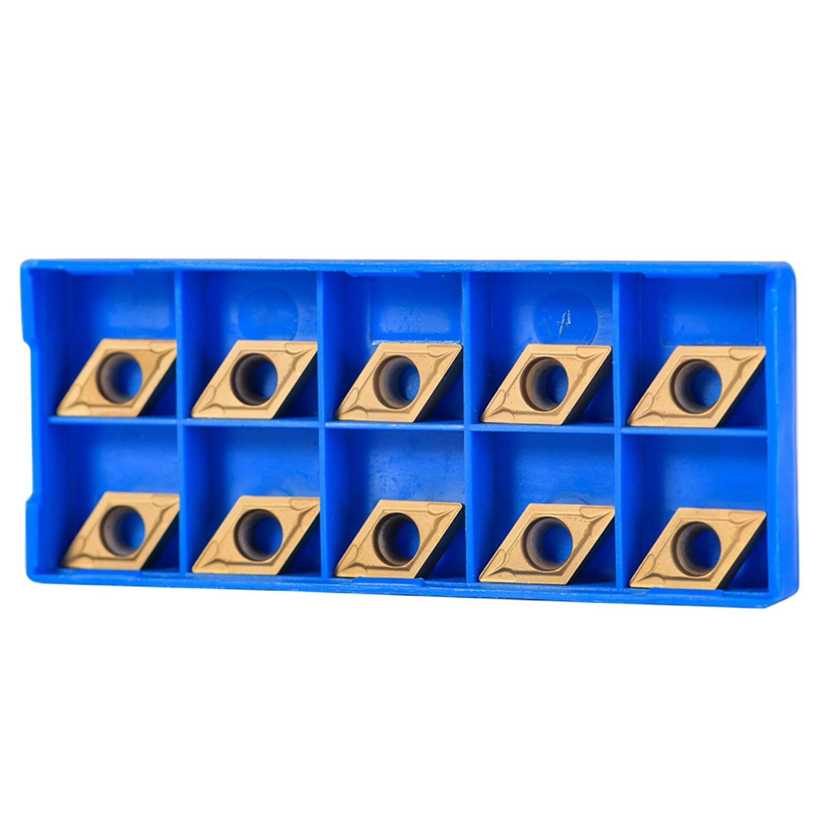 10 pièces CNC pointes en carbure insère CNC lame en carbure tour outil de tournage DCMT11T304-HM YBC251 CNC Inserts 19.5*11*4mm