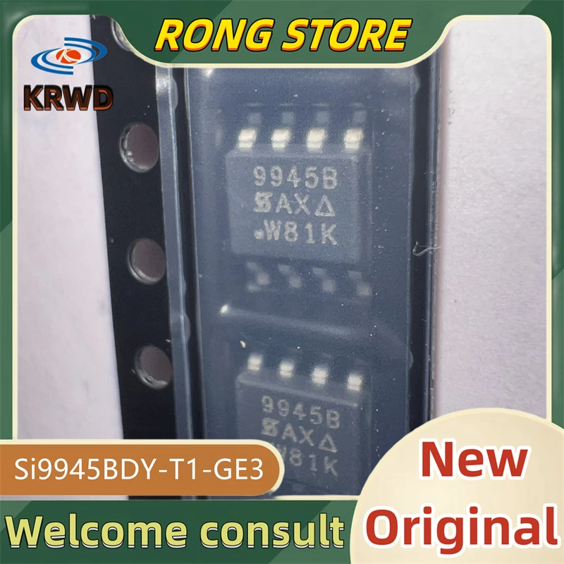 

10PCS 9945B New and Original IC Chip SOP-8 Si9945BDY-T1-GE3 Si9945BDY-T1-GE Si9945BDY-T1