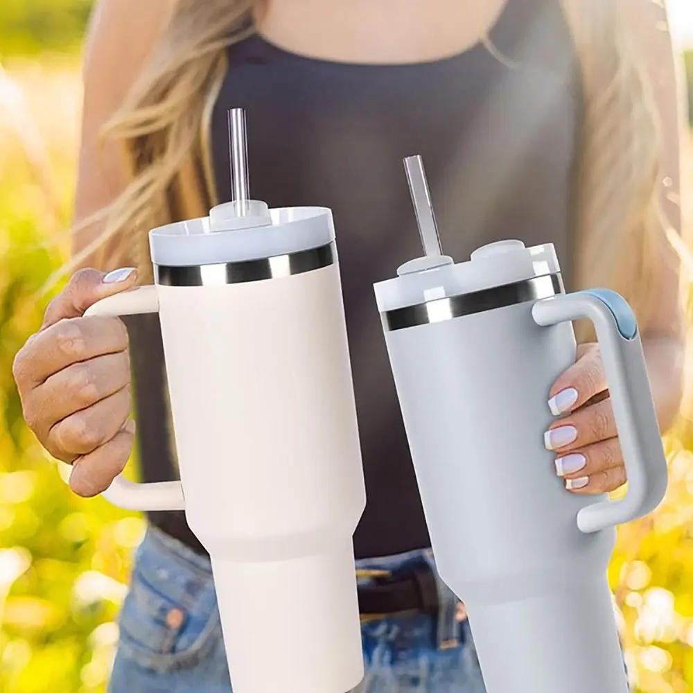 1Sets New Straight Plastic Straws Drinking with Brush Cup Straw Reusable 9mm Replacement Straw