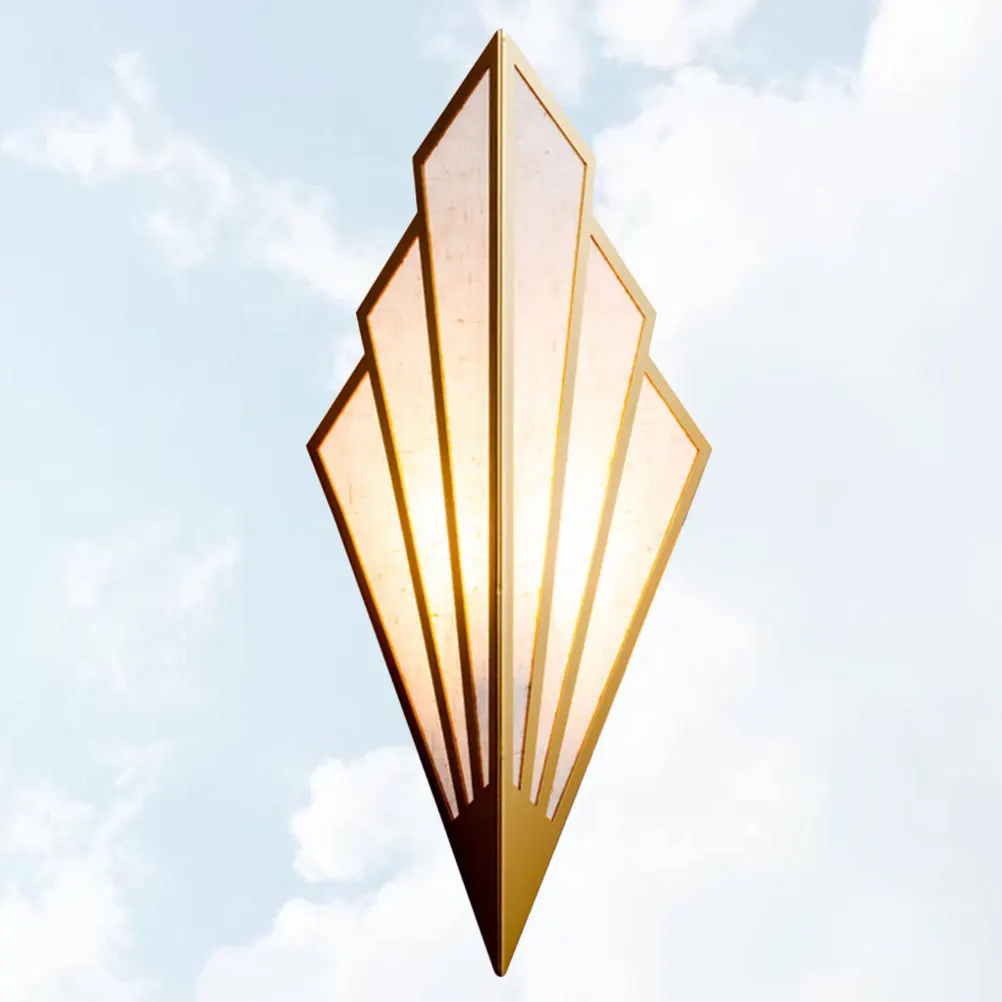 

Led Wall Lamp Golden Warm Light For Home Bedside Stair Pathway Living Room Decoration 110-220V Eco Friendly