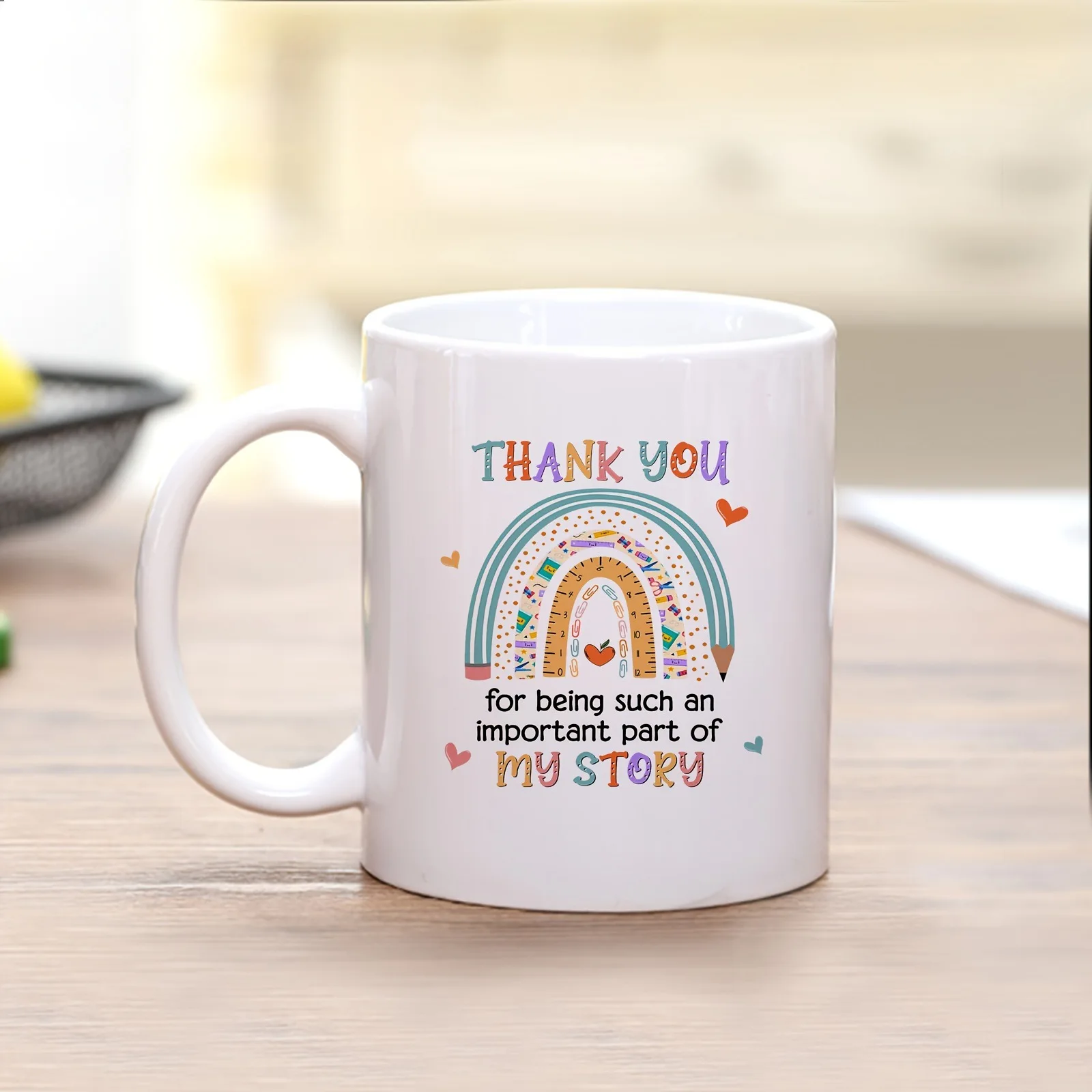 Personalized Mug with Custom Pattern Text Ideal Gift for Friends Colleagues DIY Customizable Daily Drinking Cup Unique Present