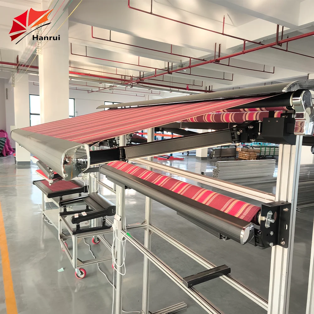 Awning Type B06 Wholesale Sunshade Retractable Roof Patio Canopy Pergola Garden Full Cassette Awning
