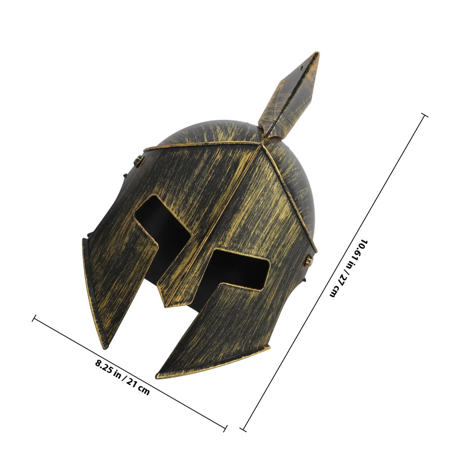 1 قطعة زي الجندي الروماني للرجال أغطية الرأس اليونانية في العصور الوسطى ملحقات الحفلات التنكرية #5