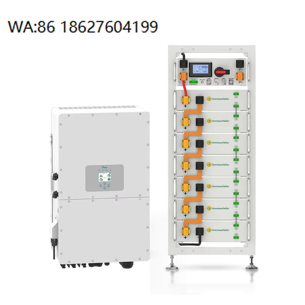 20KW 30KW Home Solar System, Hybrid MPPT Inverter LiFePO4 Battery Off Grid Emergency Storage Kit