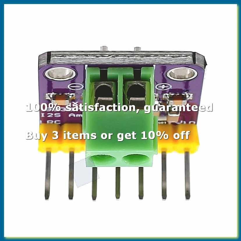 Max98357 I2S 3W Class D Amplifier Breakout Interface Decoder Module Filterless Audio Board For Esp32