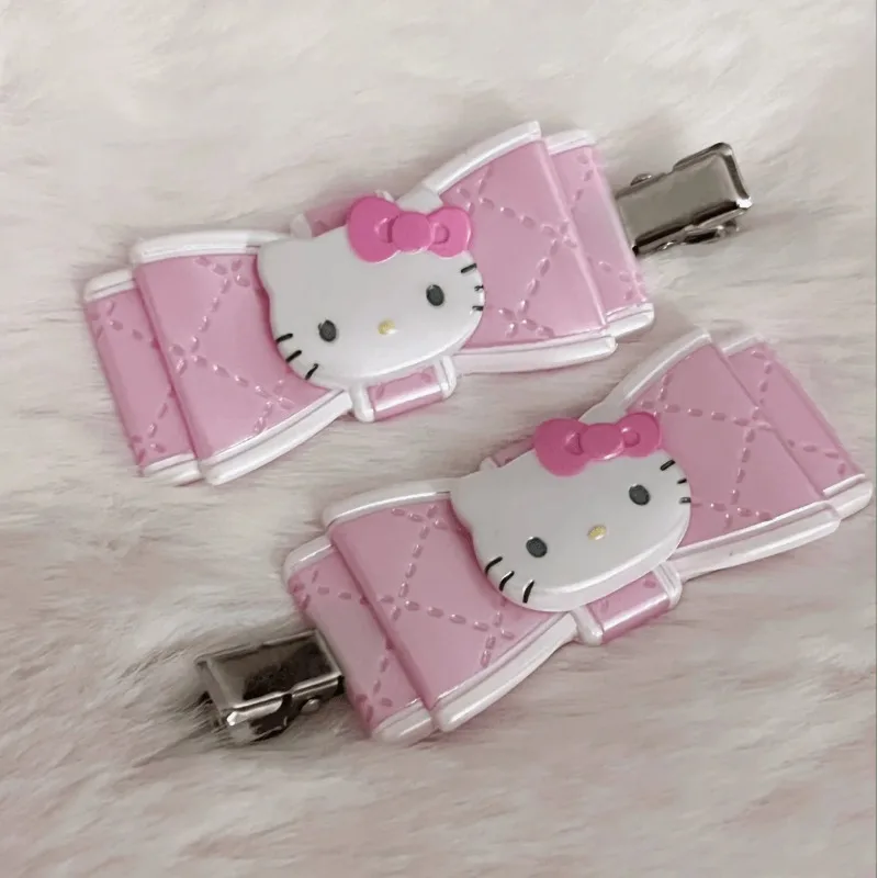 Kawaii My Melody Hairpin Anime Kuromi Cinnamoroll Cartoon Hair Clips Kids Headwear Ornaments Women Hair Accessories Gift view 3