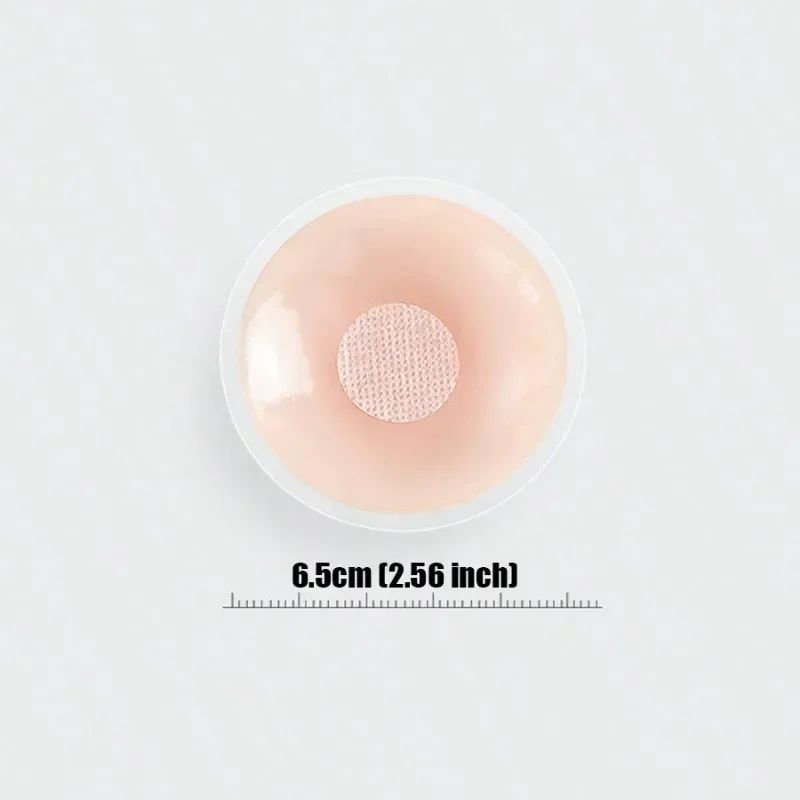 10 PCS Reusable Women Breast Lift Nipple Cover Invisible Adhesive Strapless Backless Stick on Bra Silicone Breast Stickers