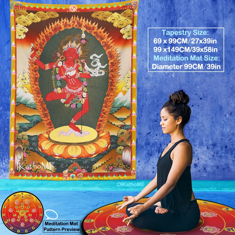 : Tapeçaria de meditação