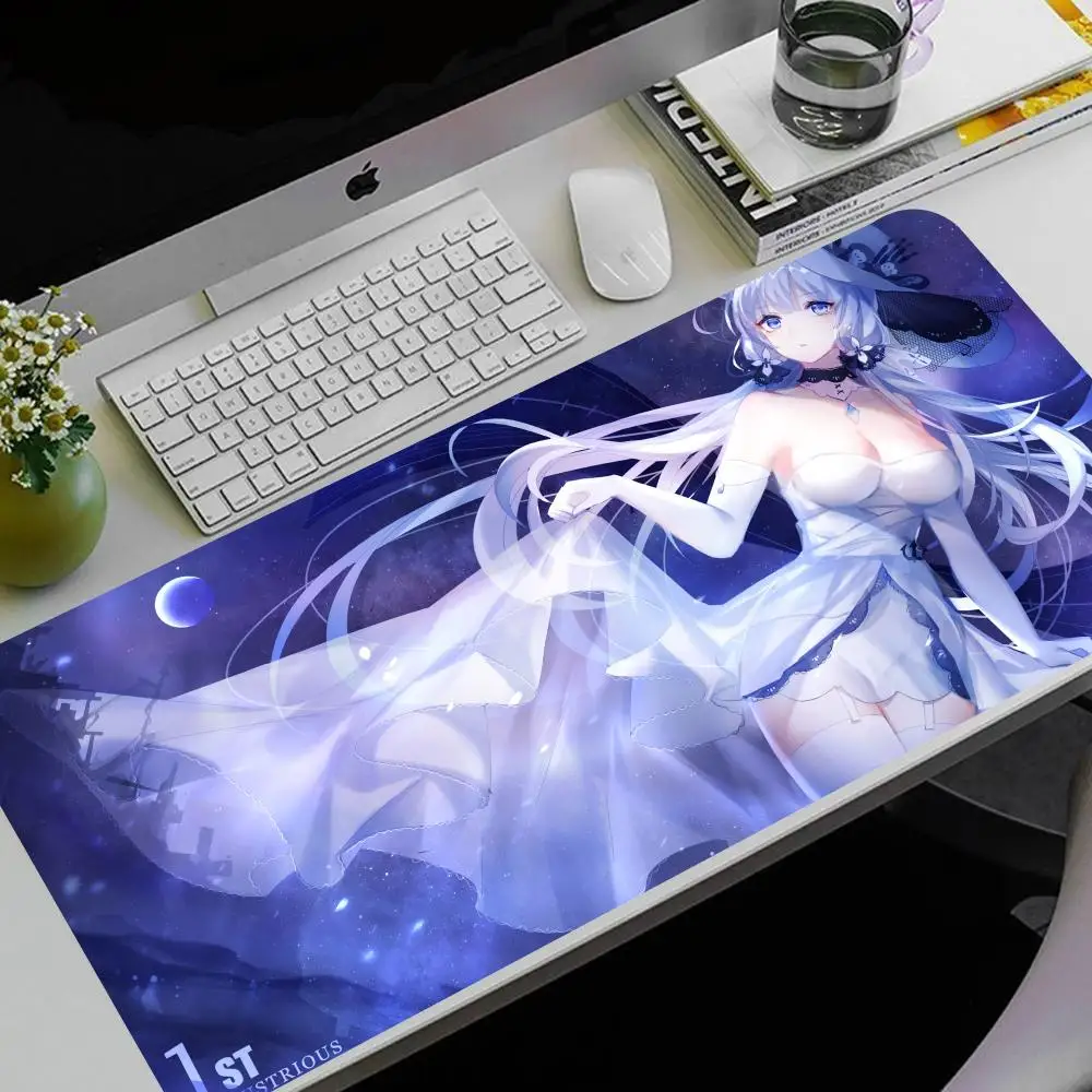 U-Unzen A-Azur L-Lane G-Game Anime Mouse Pad Mouse Pad Gaming Mousepad Speed Desk Mat Laptop Gaming Mats For Office Carpet Desk