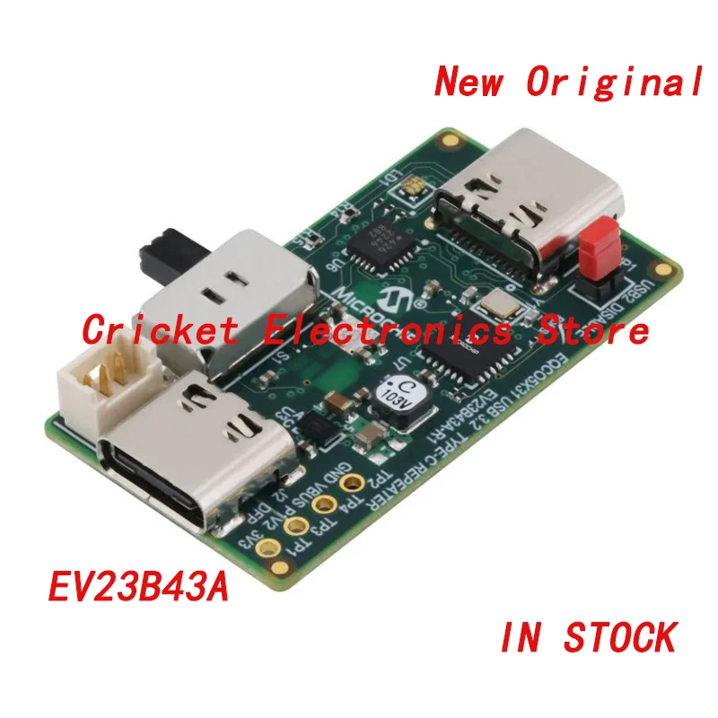 

EV23B43A EVB-EQCO5X31 USB 3.2 Gen 1 Cable Repeater Evaluation Card