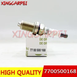 4pcs/lots 7700500168 Normal Spark Plug for RENAULT SANDERO STEPWAY LOGAN THALIA TWINGO Clio II Kangoo 1.2L 1.4L 1.6L 1997-2001