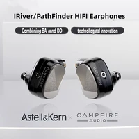 XSL IRiver Pathfinder 2BA + 2DD auriculares intrauditivos híbridos de alta fidelidad MMCX auriculares de música insignia de alta fidelidad IE900 ie600 ie80