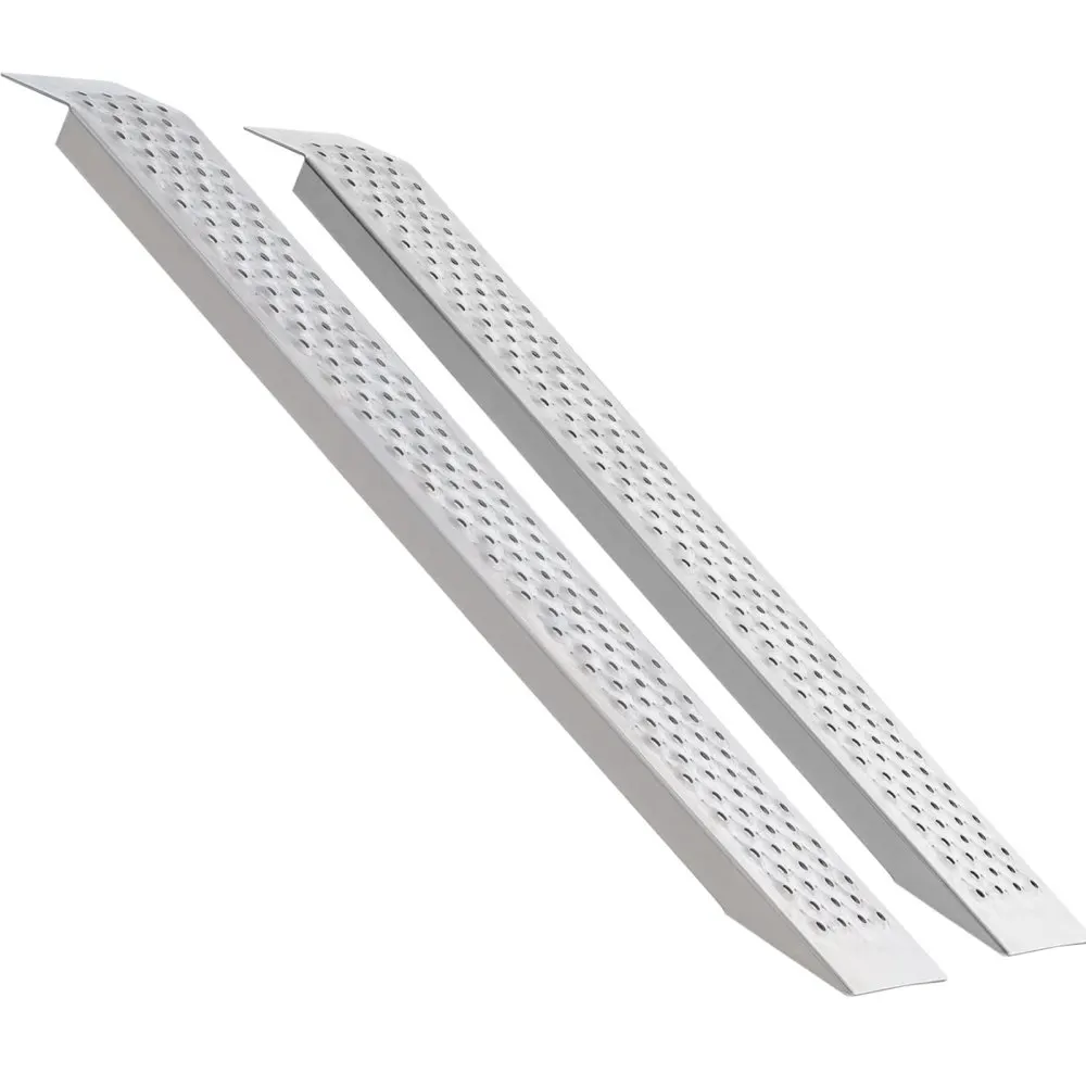 47.2" x 8.5" Aluminum Ramps 880 LBS Capacity Loading Ramps 2PCS