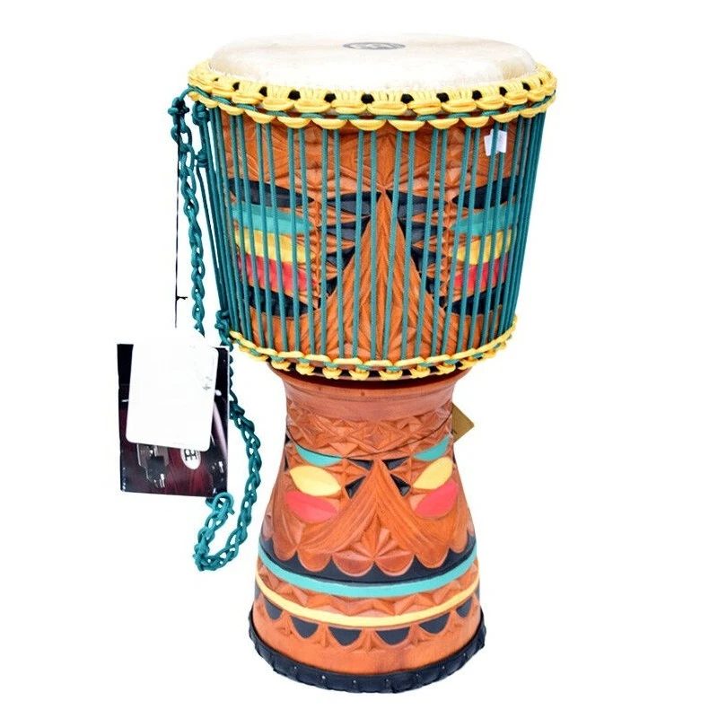 

African Drum Maier Tambourine Whole Wood Hollow Indonesia Imported Master Children Adult Beginner Introductory Show