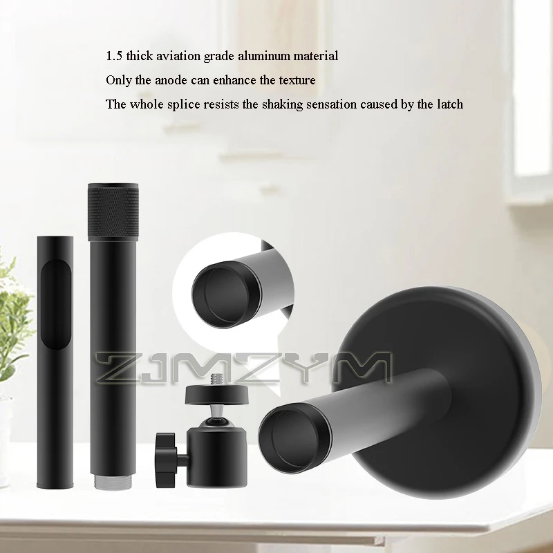 Ceiling Wall Projector Stand Folding Aluminum Alloy  Bracket Horizontal 360° Rotation, Vertical 90° Adjust Holder