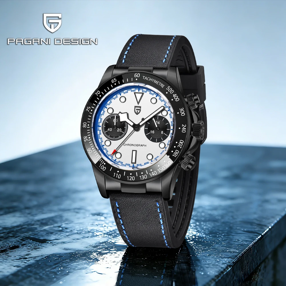 2026 Pagani Design Men's Watches Casual Fashion Men's Quartz Watch VK64 Chronograph Luminous Waterproof Sapphire Watches for Men