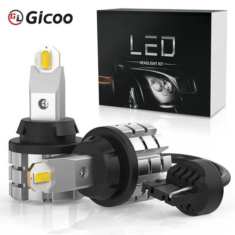 

Gicoo New T15 LED Auto Brake Tail Light 1156 7440 3047 3057 3155 Car LED Backup Light with Clear Lens Color