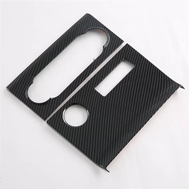 

Center Console AC Switch Cover Center Console Panel Trim Interior Carbon Fiber For Toyota Veloz 2022-2024-Y79A