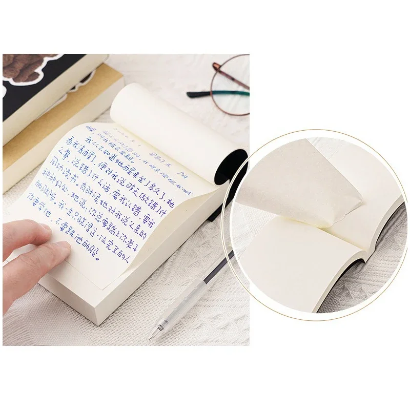 Notebook Stationery Sketchbook Korean Stationery 500 Pages Blank Notebook Kawaii for Students Sketching Graffiti Thick Tearable