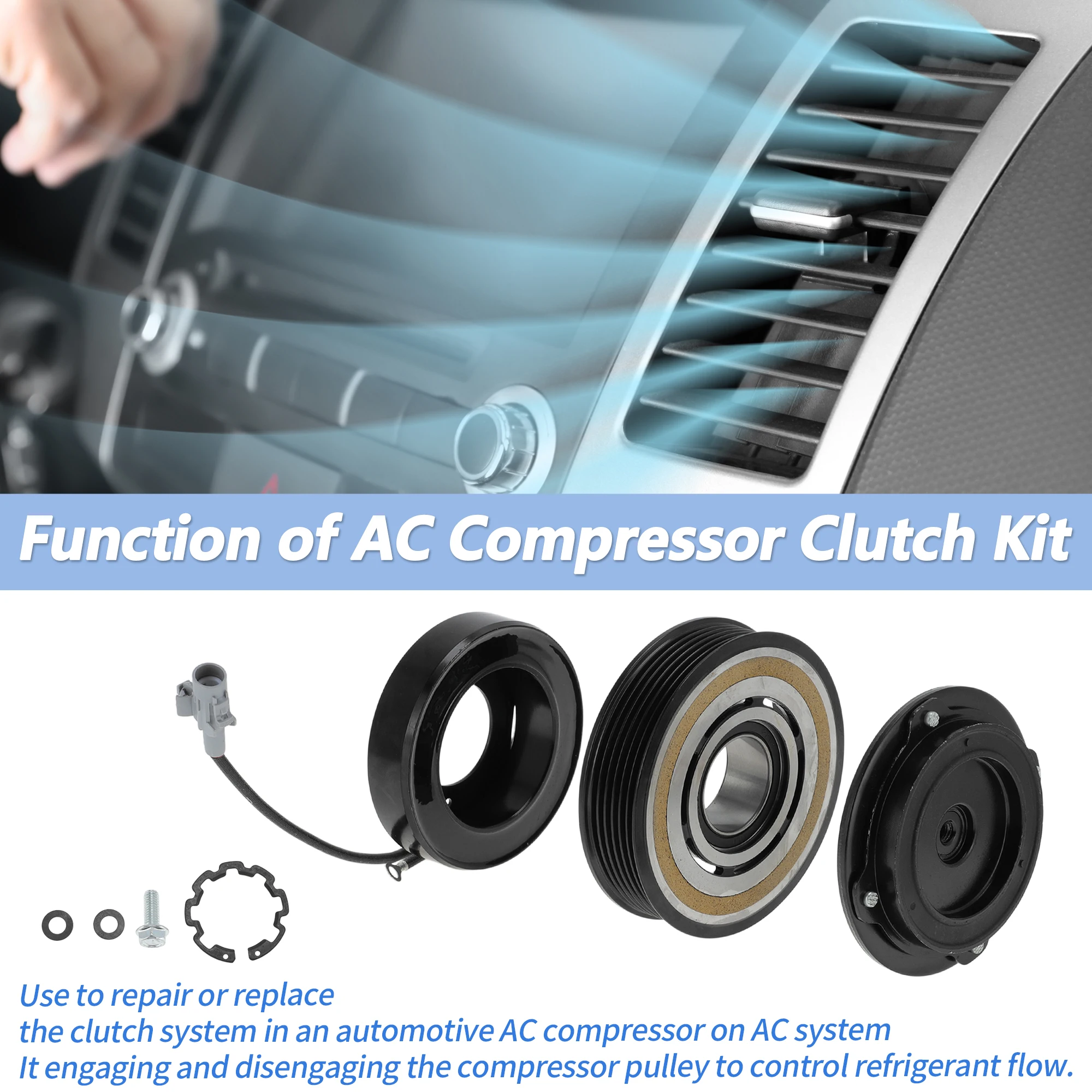 

Комплект сцепления компрессора переменного тока UXCELL для BMW 228i 328d 328i 428i 320i xDrive