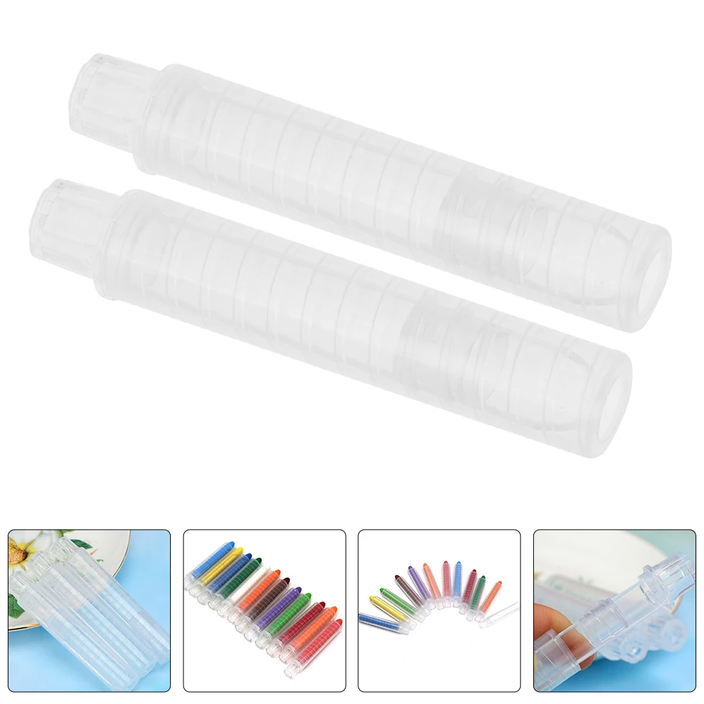 

14 Pcs Chalk Sleeve for Teacher Office Holder Extension Adjustable Mini Chalkboard Clip Storage