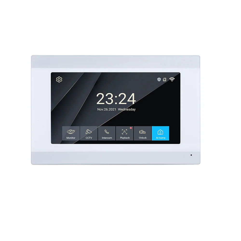 Homefong Wifi Tuya Smart Video Intercom Door Phone Indoor Monitor Record Motion Detection For Villa Apartment