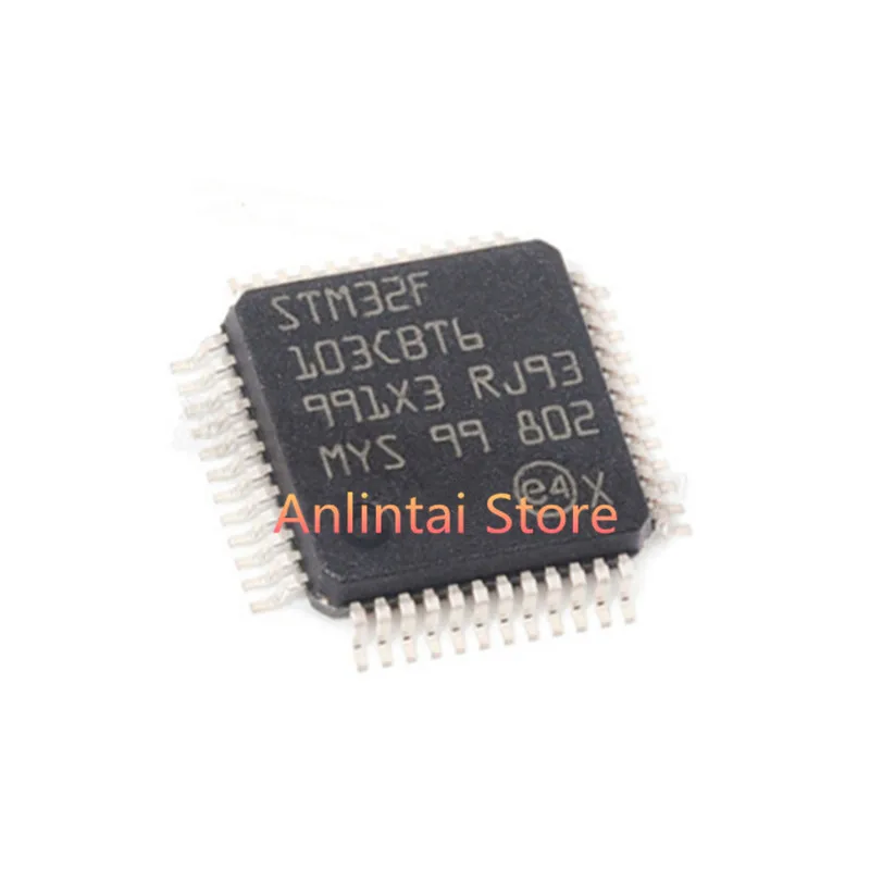 5pcs STM32F030C8T6  LQFP48  IC MCU 32BIT 64KB FLASH 48LQFP