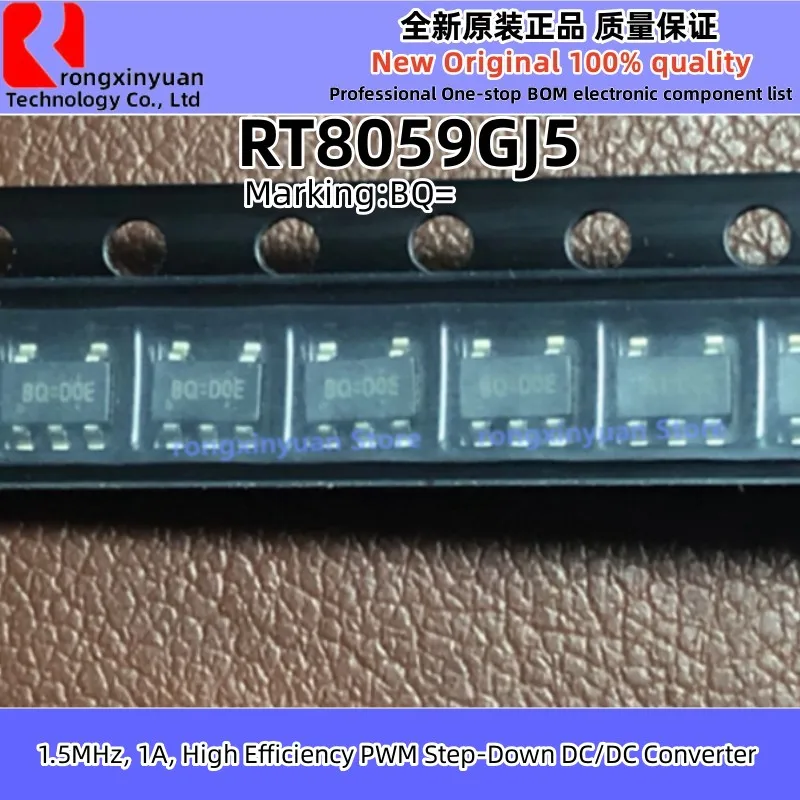 50pcs RT8059GJ5 BQ=  RT8059PJ5 RT8059  RT9701GB CO=  RT9701PB RT9701CB RT9701  SOT23-5  Original New 100% quality