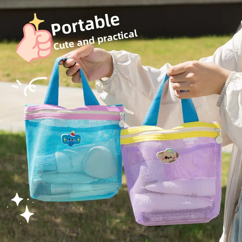 سعة كبيرة العناية بالبشرة حقيبة التخزين المرأة حقيبة مستحضرات التجميل فرشاة للمكياج أحمر الشفاه أدوات الزينة شبكة حقيبة التخزين شفافة #2