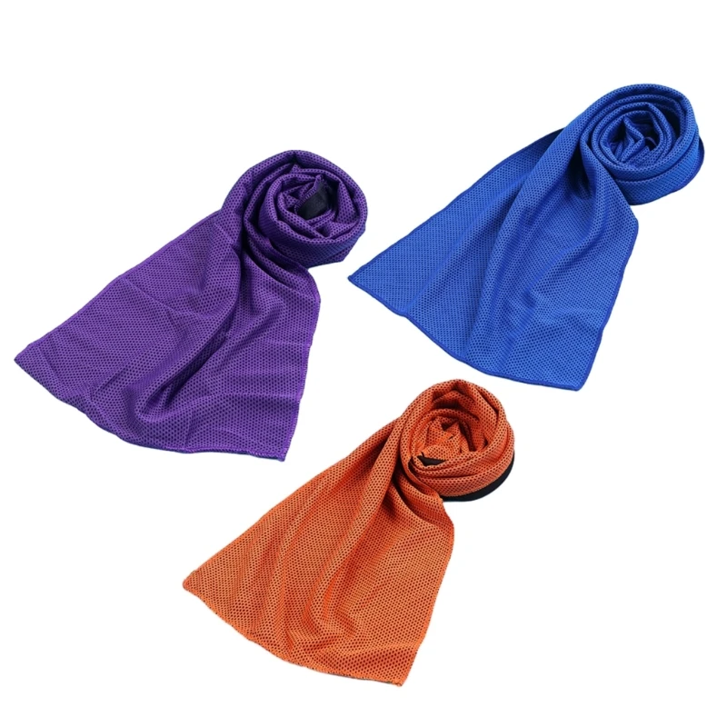 

3Pcs Microfibre Ice Towel, Breathable Chilly Towel for Camping Running Workout