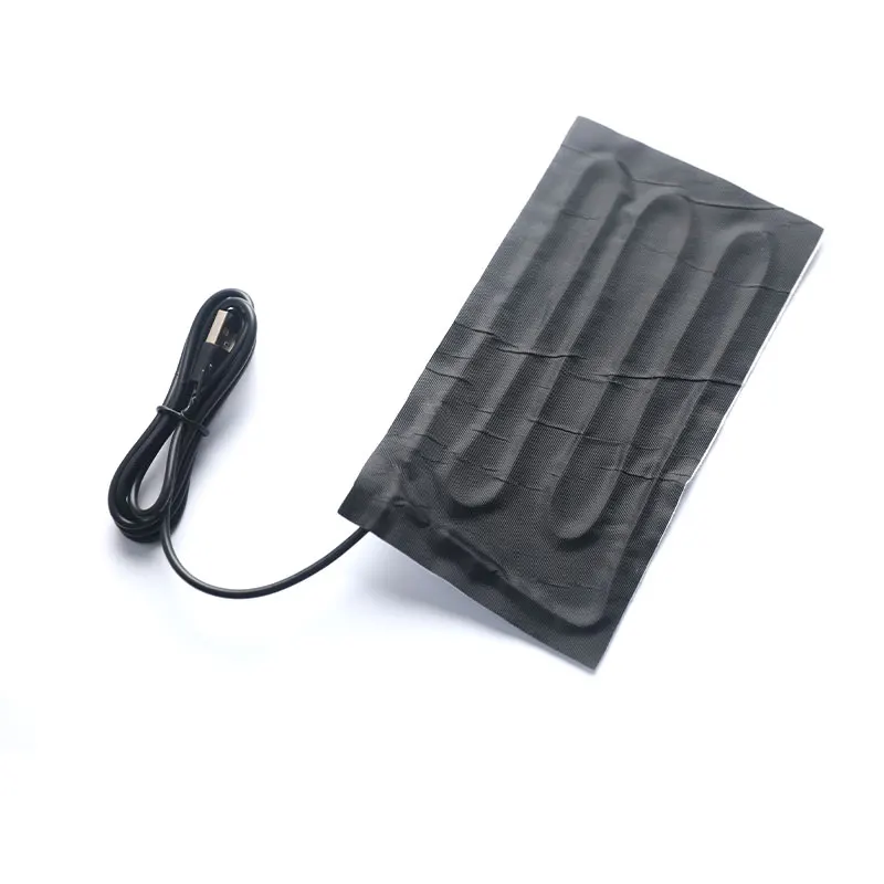 1PC Multi-size USB Warm Paste Pads Fast-Heating Carbon Fiber Heating Pad heat mat Heating Warmer Pad For Cloth Vest Jacket Shoes view 3