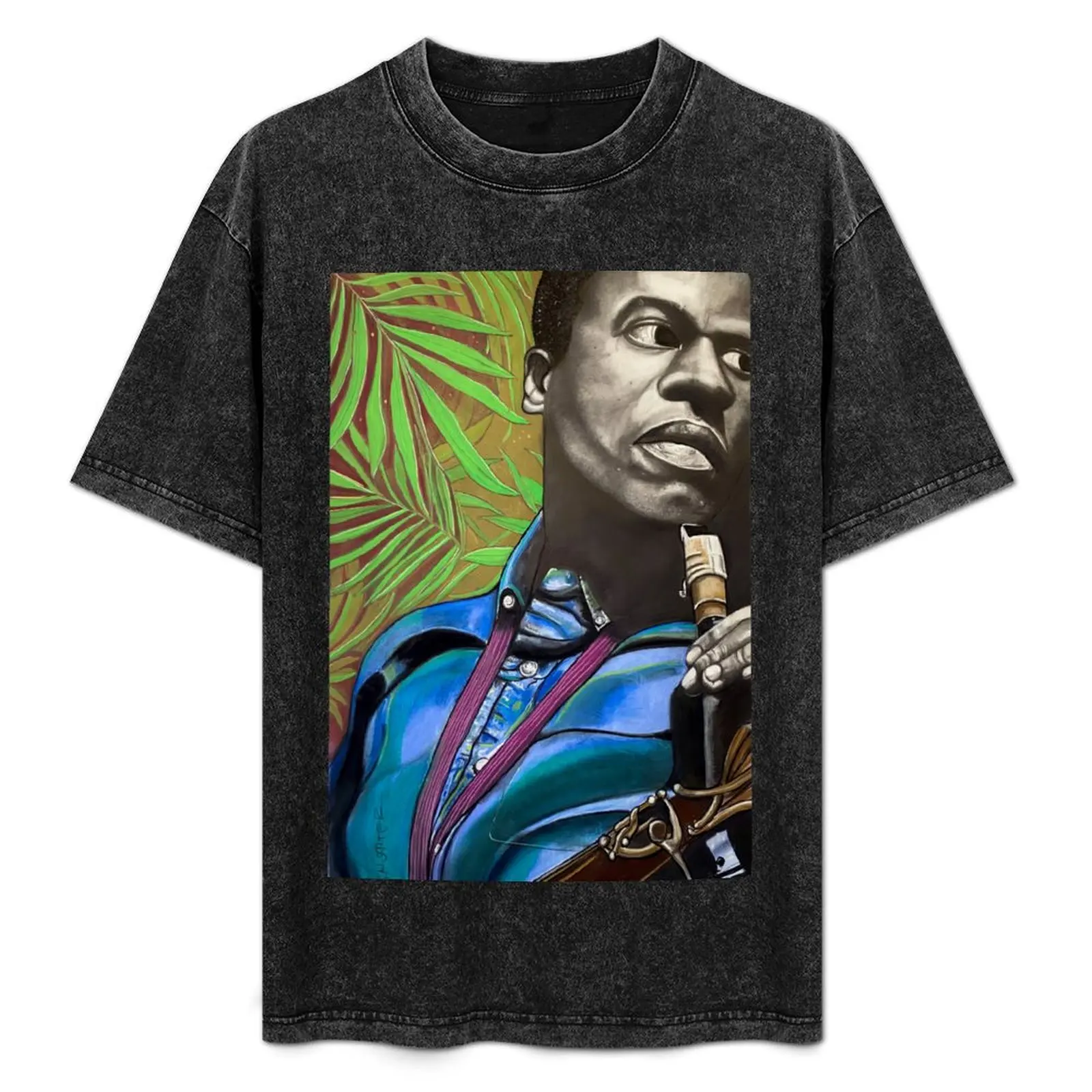 

Wayne Shorter Jazz Graphic TEE T-Shirt Soft Anti-Shrink Cotton Tee