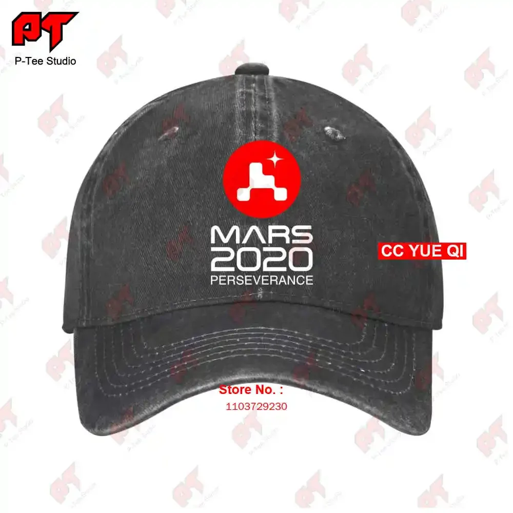 Jpl Mars 2020 Perseverance Rover Mission Launch Day Patch Logo Baseball Caps Truck Cap PDO2