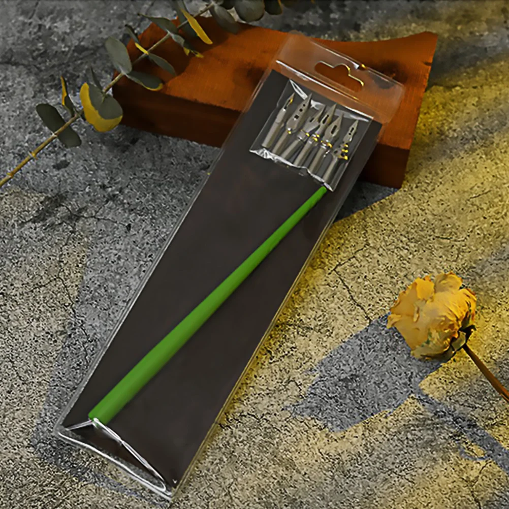 

1Set Dip Pen Set English Calligraphy Pen Kit Style Multiple Nibs Calligraphy Starter Kit Gift Supplies