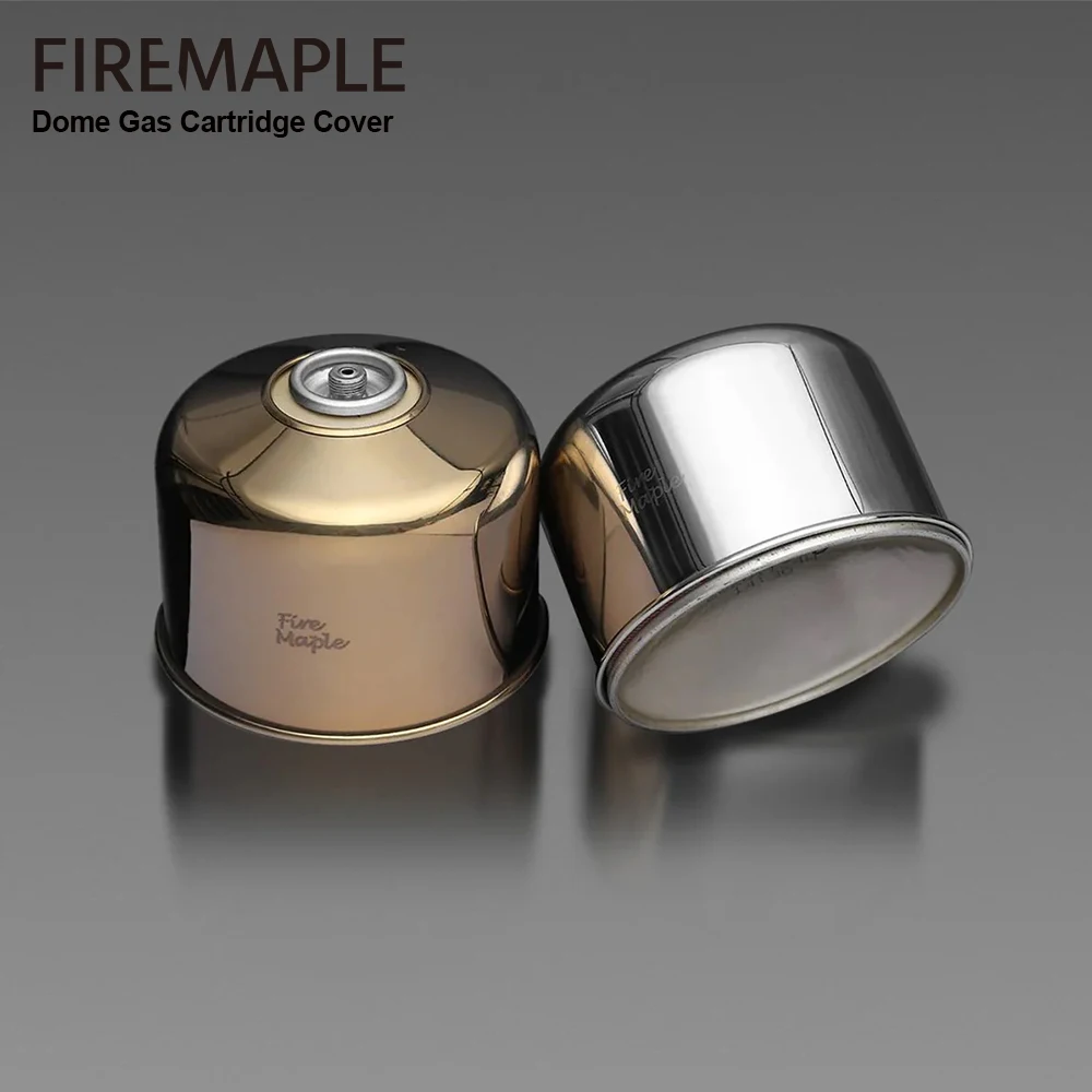 

Fire Maple Dome Gas Canist Protective Cover Corrosion-resistant Protection Outdoor 230g Stainless Steel Camping Canister Cover